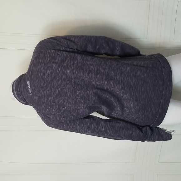 Avalanche Womens Large Loma Sweatshirt Purple Pull Over Quarter Snap Button NEW - Picture 5 of 14